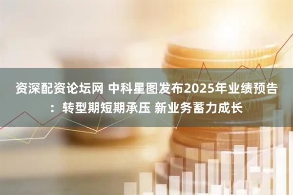 资深配资论坛网 中科星图发布2025年业绩预告：转型期短期承压 新业务蓄力成长